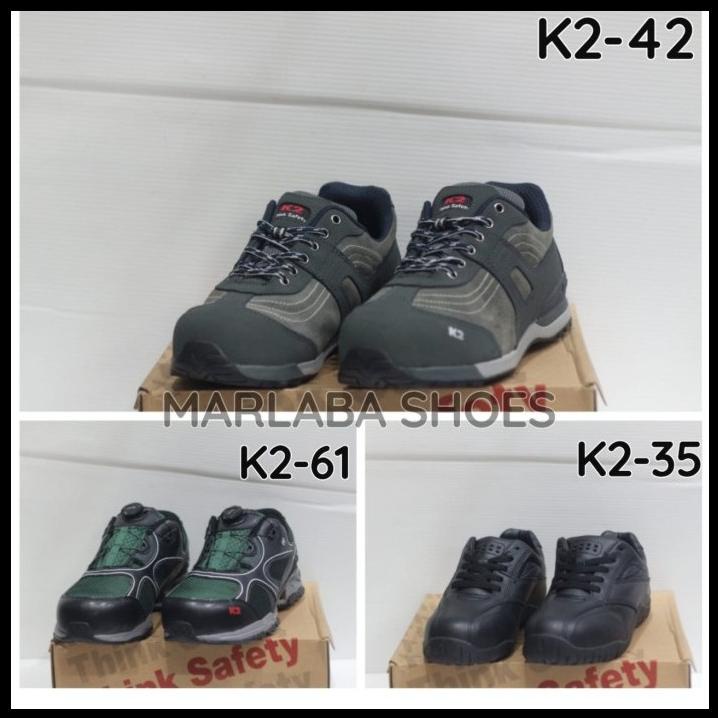 Jual Sepatu Safety Shoes K2 Pendek Standar Internsional Shopee Indonesia