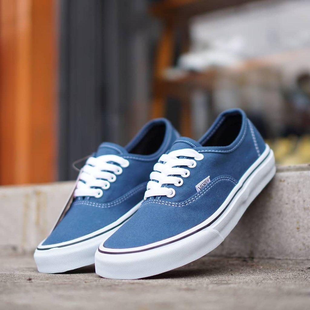 Vans authentic classic navy sale