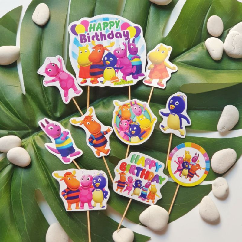 Jual satu set topper cake hiasan kue ulang tahun karakter The ...