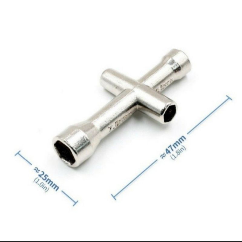 Jual Kunci Pas M2 M2.5 M3 M4 untuk Part RC atau Drone | Shopee Indonesia