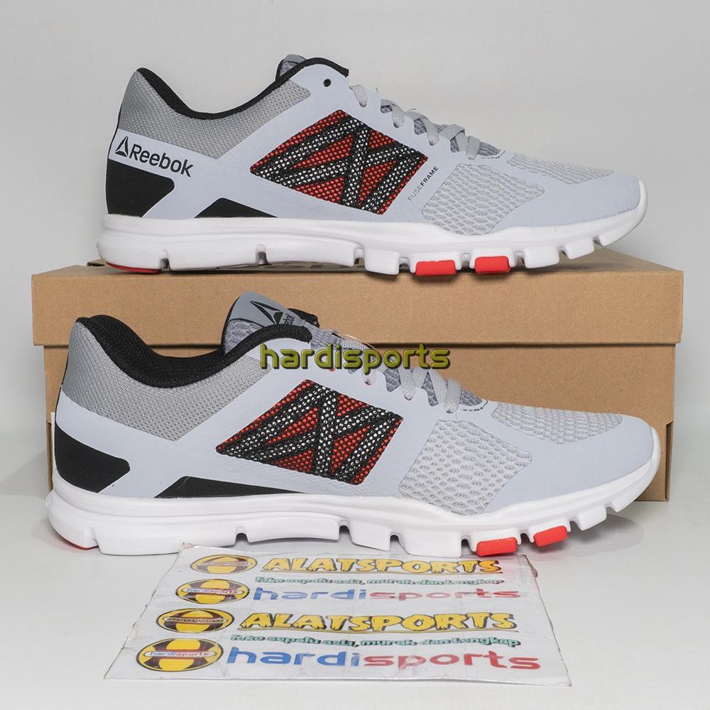 Jual Sepatu Running Pria Reebok Yourflex 11 MT DV4765 Grey ORIGINAL Shopee Indonesia