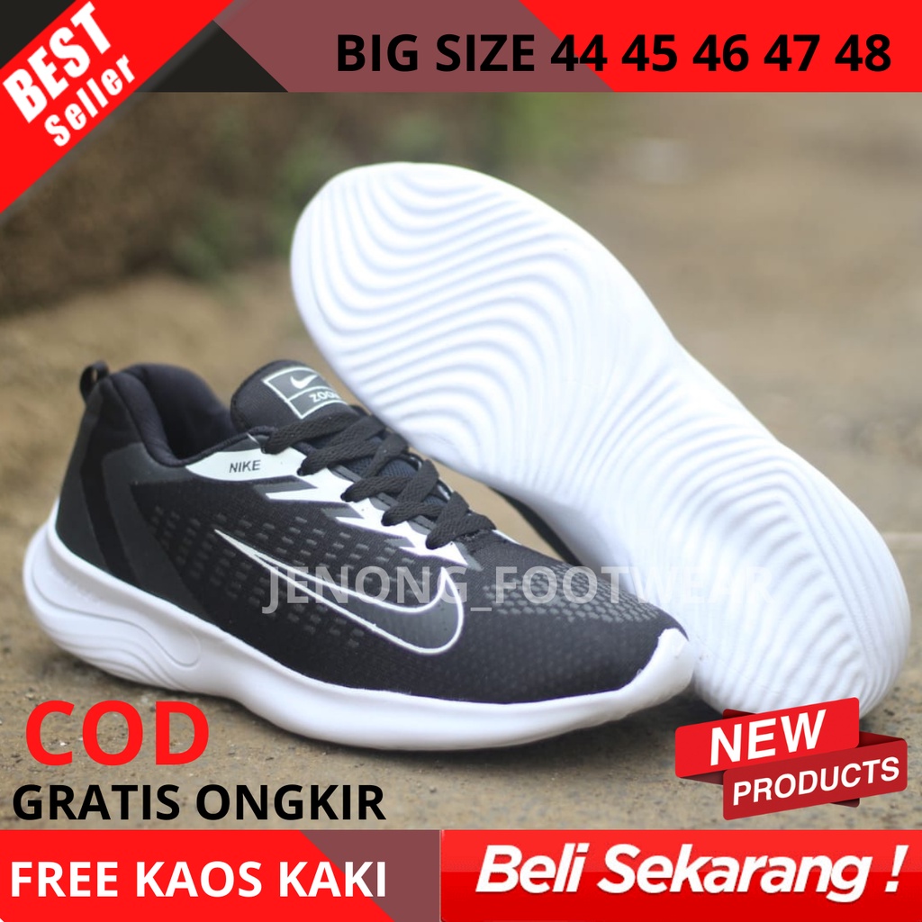 SEPATU JUMBO SEPATU BIG SIZE 43 44 45 46 47 48 SEPATU  OLAHRAGA JUMBO sepatu big size pria ukuran 46 ukuran 45 sepatu jumbo pria  sepatu