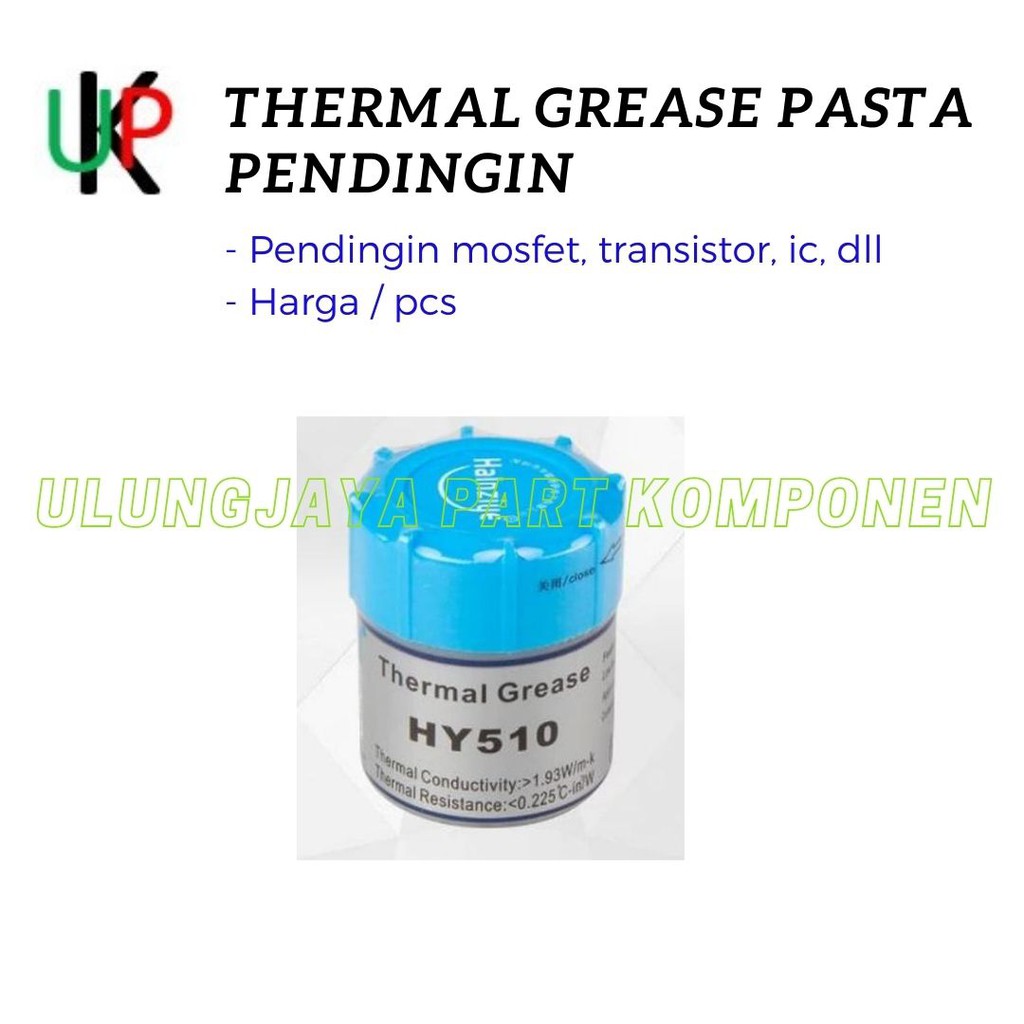 Jual pasta pendingin thermal grease transistor mosfet | Shopee Indonesia