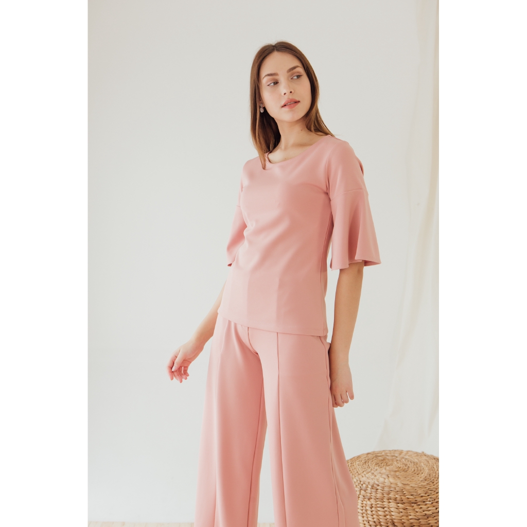 Jual White Mode Amanda Blouses | Shopee Indonesia