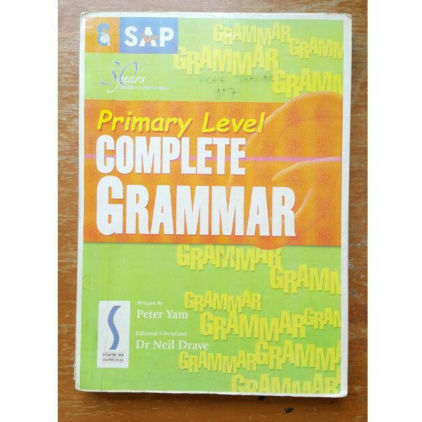 Jual PRIMARY LEVEL COMPLETE GRAMMAR. SAP. USED. COPY. | Shopee Indonesia