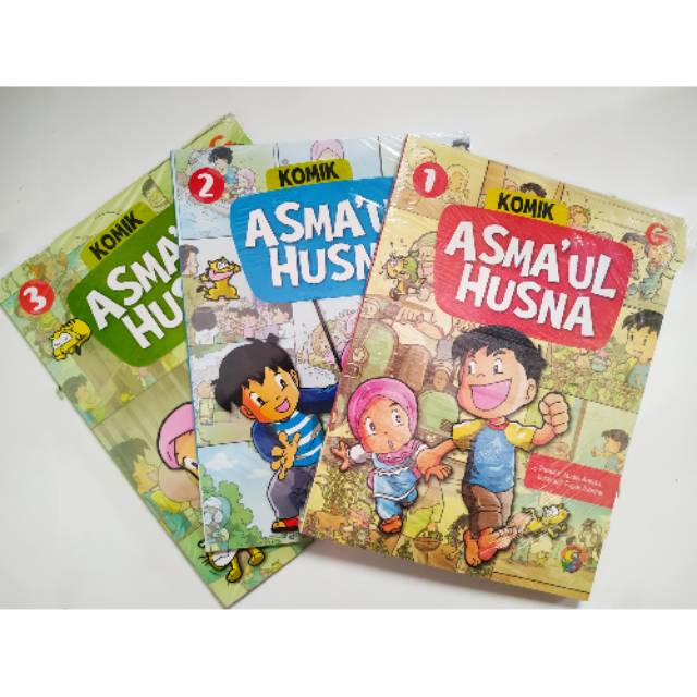 Jual Komik Asmaul Husna Jilid 1 3 Boleh Satuan Egip Shopee Indonesia