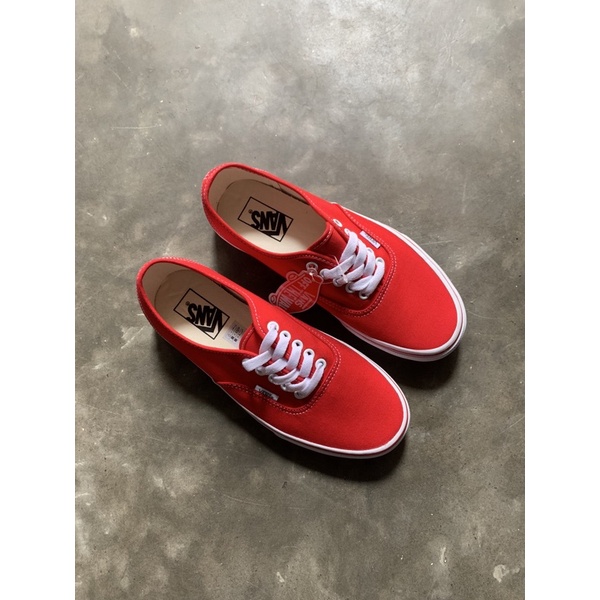 Jual Vans Authentic Classic Red Otiginal Resmi Shopee Indonesia