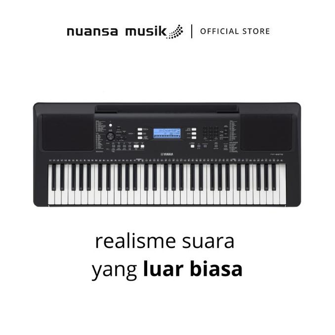 Jual Yamaha PsrE373 / E 373 / E373 Portable Arranger Keyboard Sound, Vocal, Mic Shopee