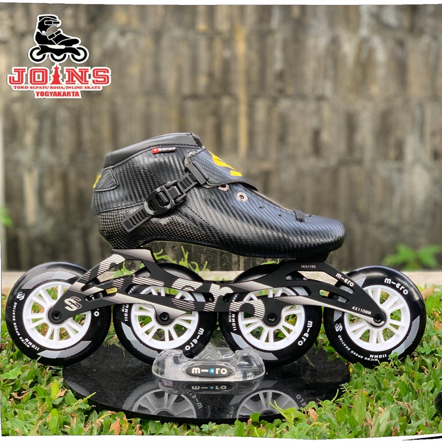 Jual Sepatu Roda Speed Inline Skate Mcro (Micro) Dynamic Speed Shadow