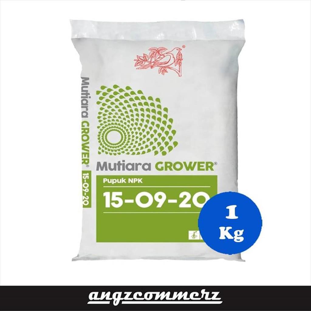 Jual Pupuk MUTIARA GROWER NPK 15-09-20 1 KG MEROKE Kemasan Pabrik ...