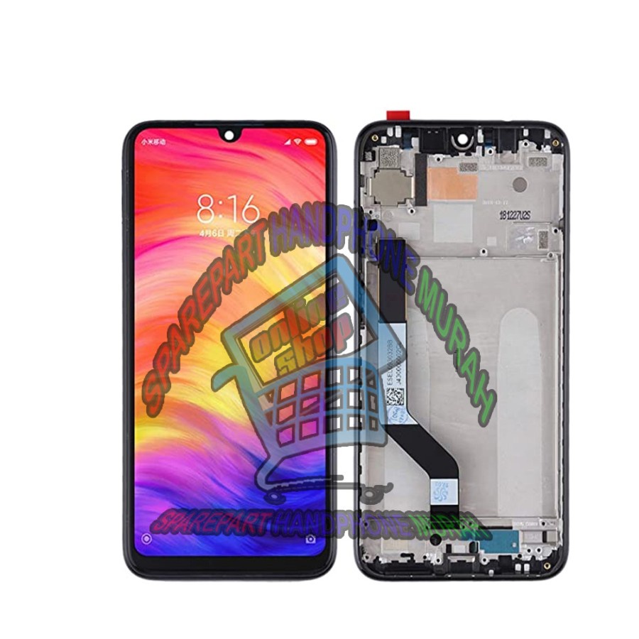Jual LCD TOUCHSCREEN FRAME XIAOMI REDMI NOTE 7 ORIGINAL NEW | Shopee ...