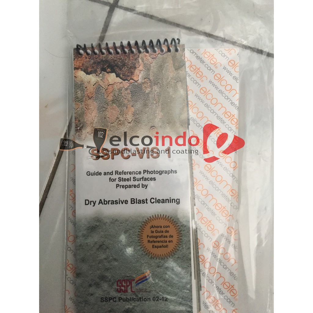 Jual Elcometer 128 SSPC Vis Nace pictorial surface | Shopee Indonesia