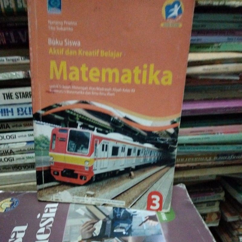 Jual BUKU MATEMATIKA KELAS 12/XII/3 SMA GRAFINDO REVISI | Shopee Indonesia