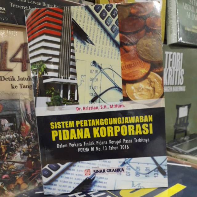 Jual Sistem Pertanggungjawaban Pidana Korporasi | Shopee Indonesia