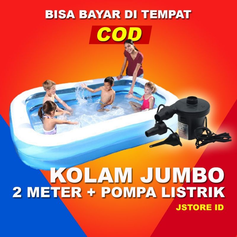 Jual TERMURAH DAN TERLARIS (COD)Jumbo_ Kolam Renang Anak Keluarga Dan ...