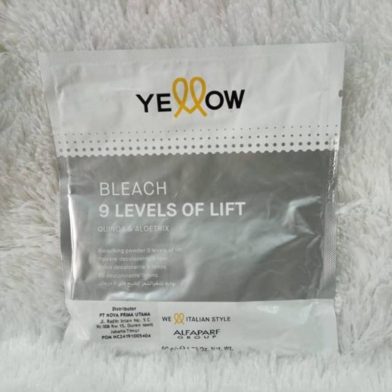 Jual BLEACH YELLOW 9 LEVELS OF LIFT | Shopee Indonesia