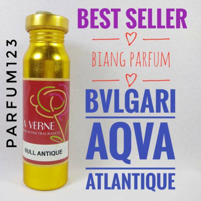 Jual Biang parfum pria AQVA ATLANTIQUE bull antique 100ml segel
