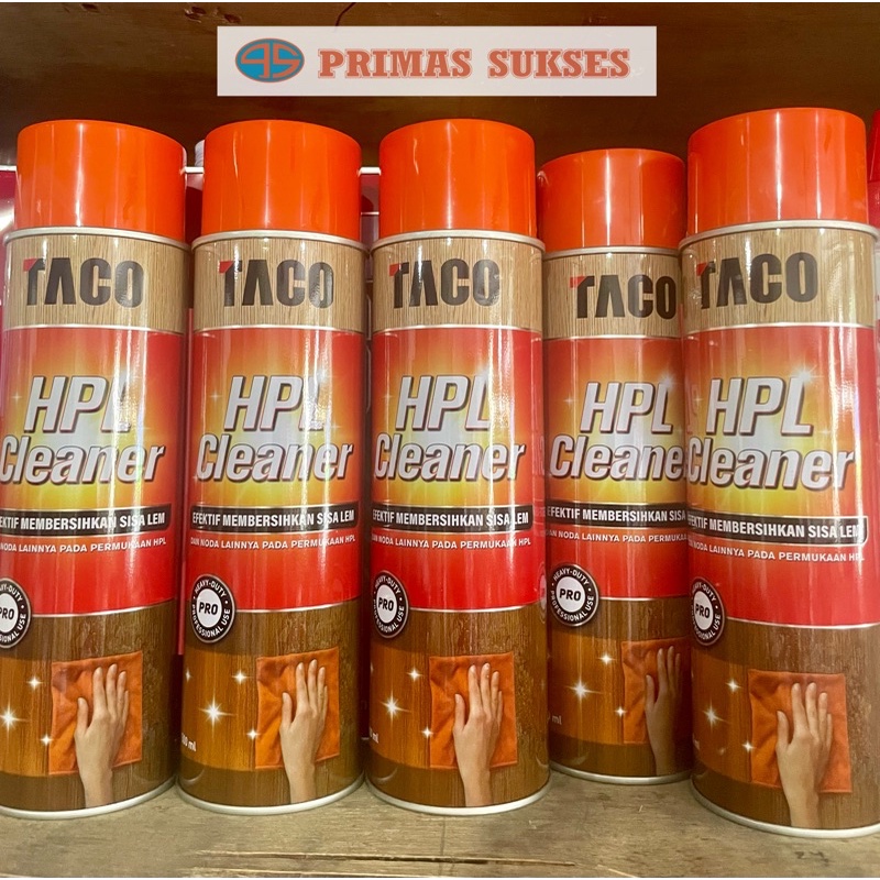 Jual TACO HPL CLEANER Pembersih Sisa Lem 500ML | Shopee Indonesia