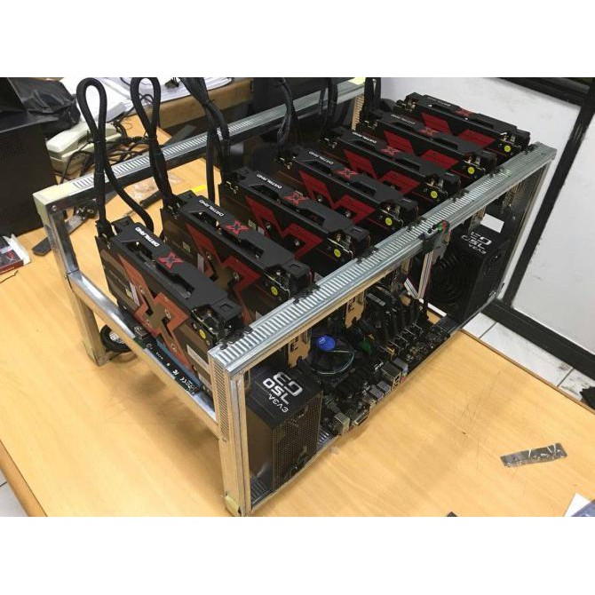 Jual Open Rig case Mining rak tuk mining part 2 | Shopee Indonesia