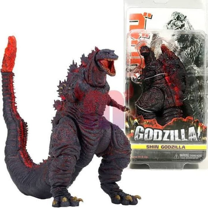 Jual Action Figure Neca Godzilla Shin Godzilla Shopee Indonesia