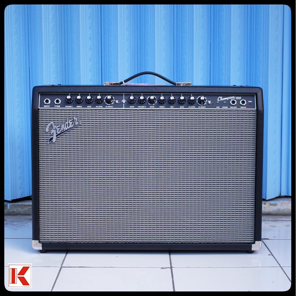 Jual Ampli Gitar Fender Champion 100 Guitar Combo Amplifier | Shopee