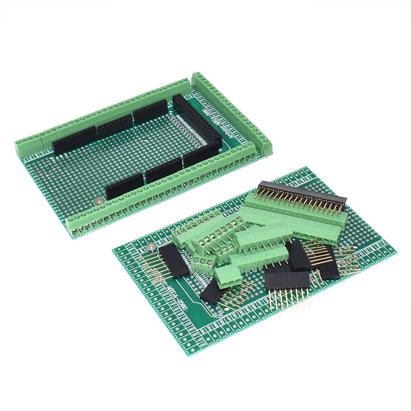 Jual Kit Papan Blok Pelindung Terminal Prototipe PCB Dua Sisi Mega2560