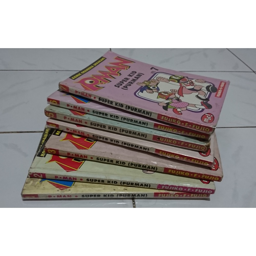 Jual Komik P man Super Kid Purman 1-7 tamat | Shopee Indonesia