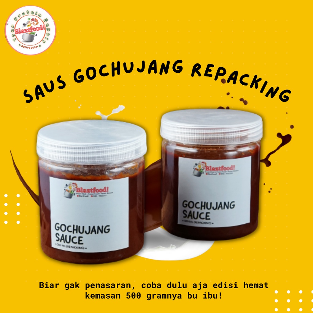 Jual Gochujang Hot Korean Sauce Saus Korea Gochujang Gram Repacking Shopee Indonesia