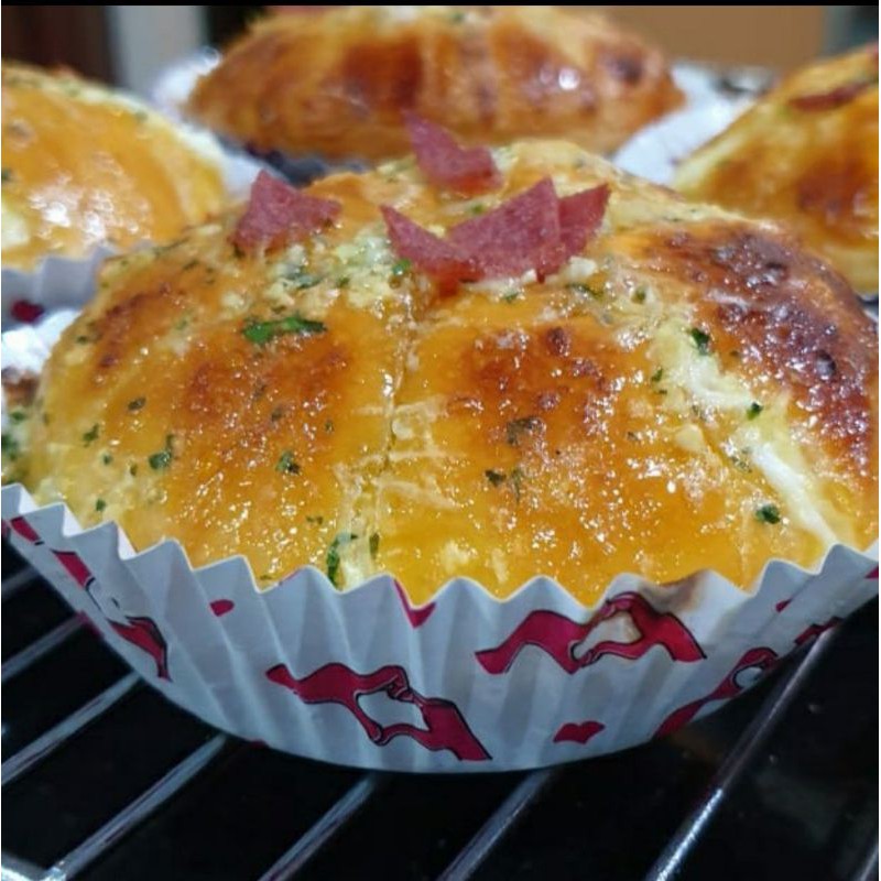 Jual Alas Paper Cup cake bulat Laminasi motif Korean ecer per 10pcs ...