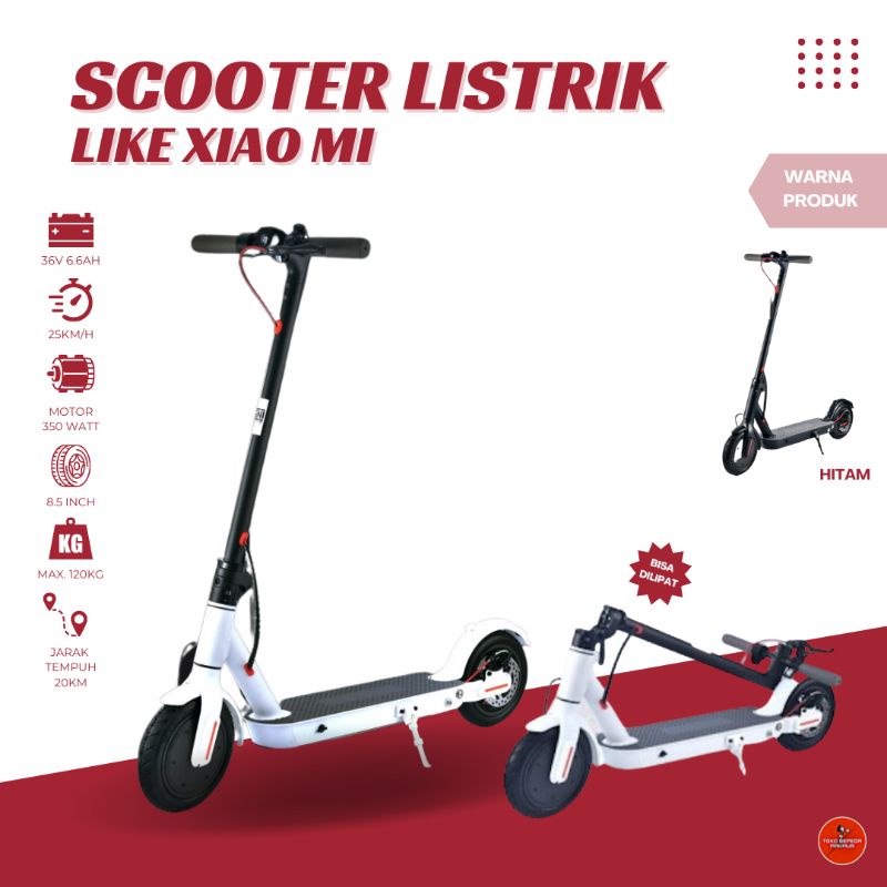 Jual Scooter Skuter Electric Listrik Xiaomi Mijia Like OEM Shopee
