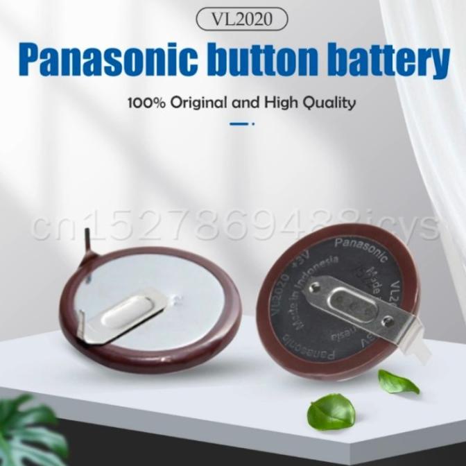 Batteria Ricaricabile Panasonic Vl2020 Li-ion Accu 3v 90 Gradi Di Litio - Foto 9