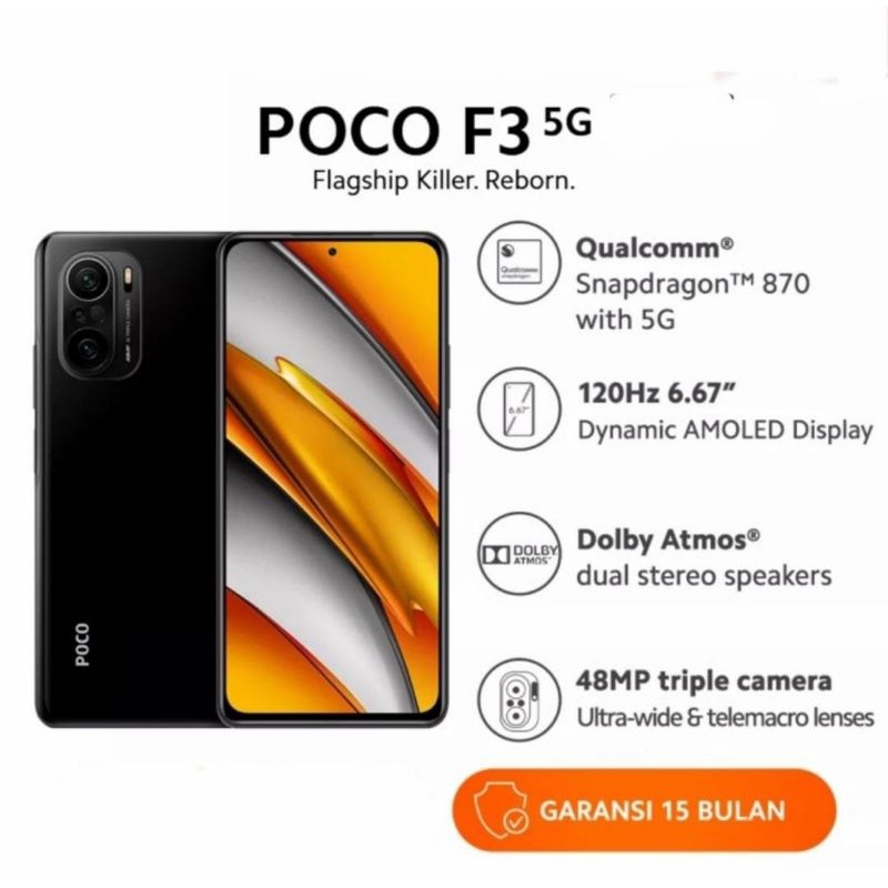 Jual Poco F3 6/128Gb NFC Garansi Resmi | Shopee Indonesia