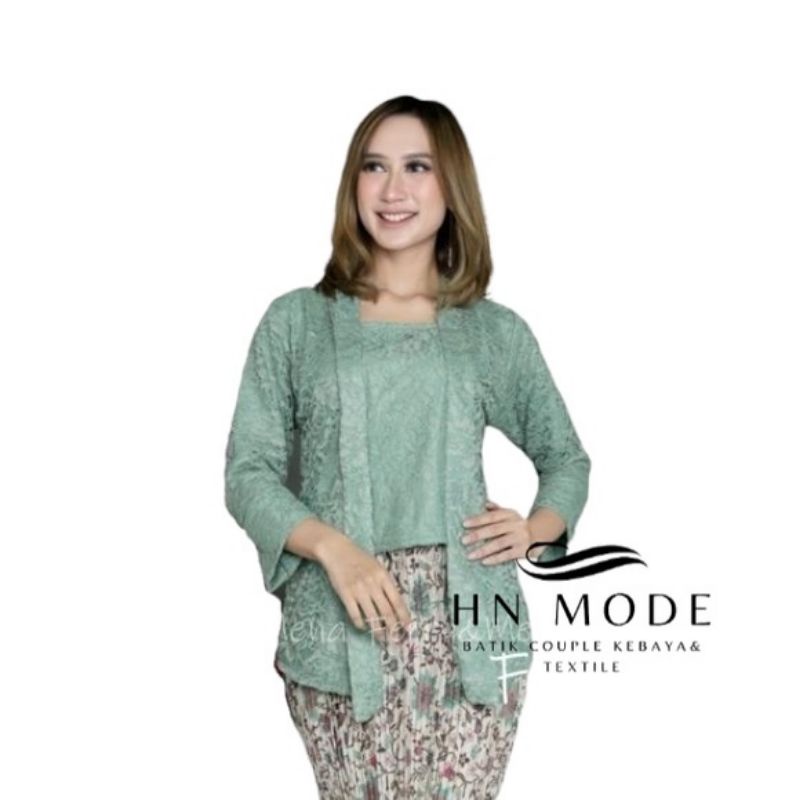 Jual Kebayak non hijab modern model lengan seperempat cocok untuk acara