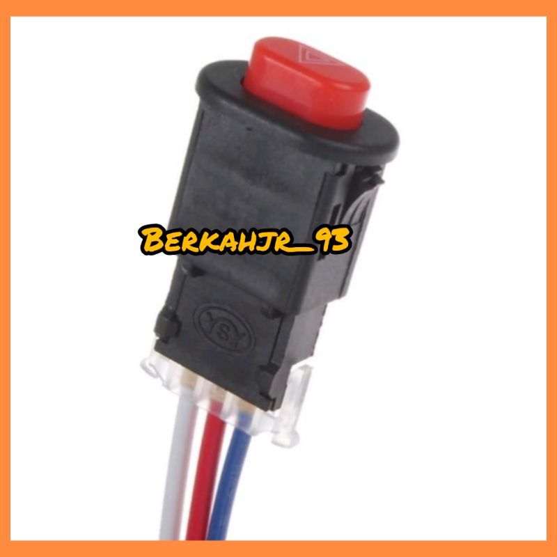 Jual Saklar Tombol On Off Lampu Hazard Mobil Sepeda Motor | Shopee ...