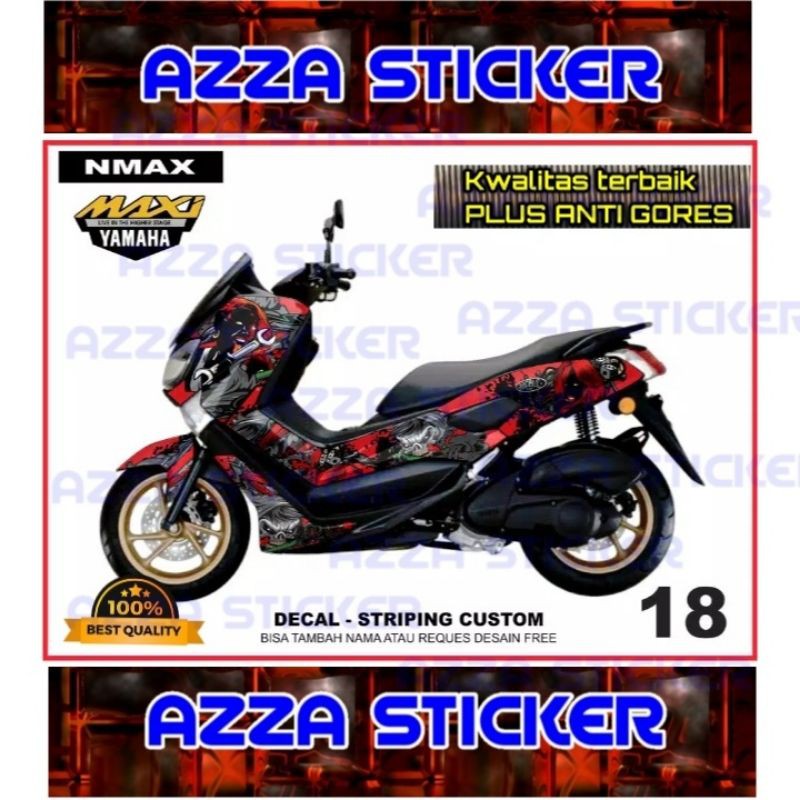 Jual Sticker Striping Decal Yamaha NMX Full Body Sticker Decal Yamaha NMX Full Body Decal NMX