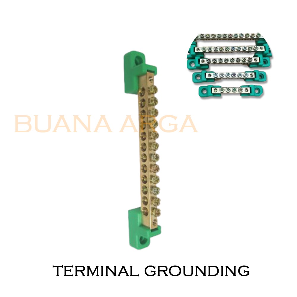 Jual Terminal Block Grounding 4 POLE T001-0812/4 Gronding FORT | Shopee ...