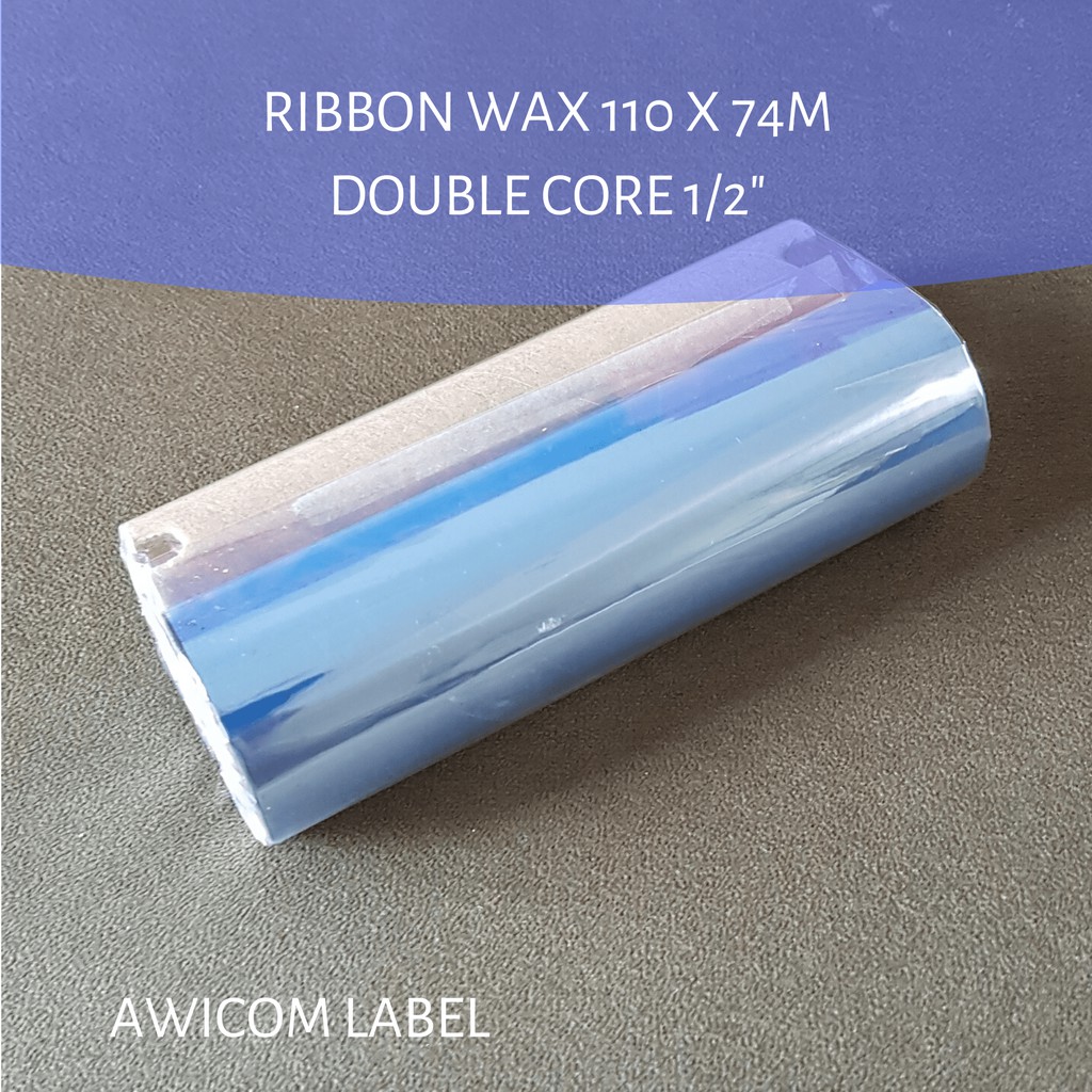 Jual Ribbon Barcode Wax 110 X 74 M 110mm X 74m 110x74 Untuk Zebra Gc420t Gk420t Gt820 4733