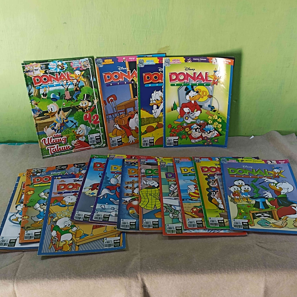 Jual Paket Donal Bebek - no 1905 dst - no detail lihat deskripsi