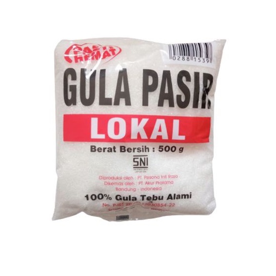 Jual Sembako Gula Pasir Lokal 500 Gr Shopee Indonesia