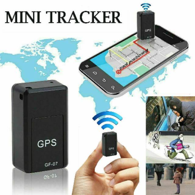 Jual Mini GPS Tracker Mobil GF07 Realtime Tracking with Sim Card GSM
