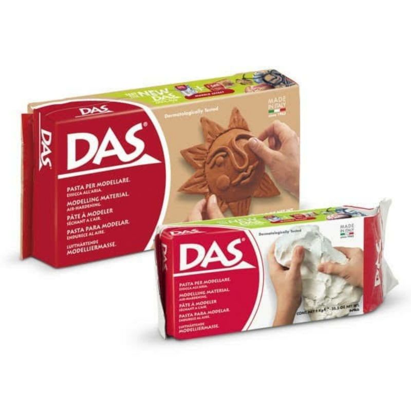 Jual DAS AIR DRY MODELLING CLAY WHITE TERRACOTTA 500 GRAM