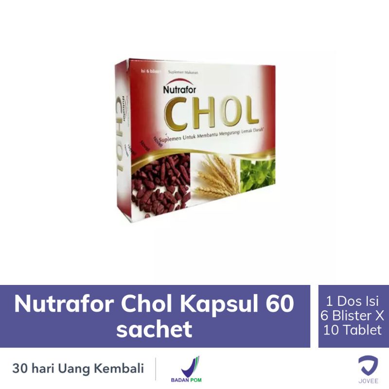 Jual Nutrafor Chol Kapsul 60 Kapsul | Shopee Indonesia