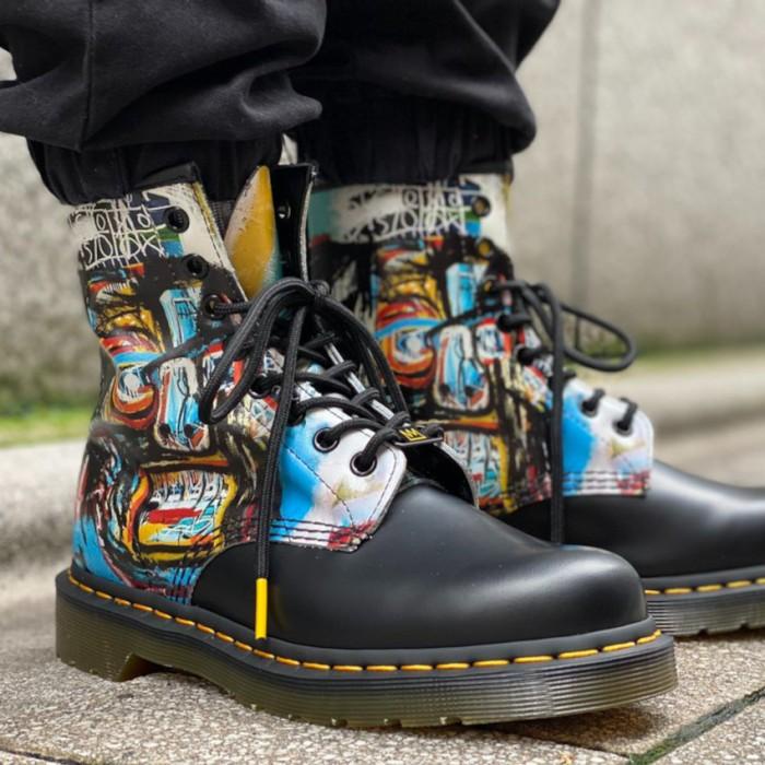 Dr martens x jean michel outlet basquiat