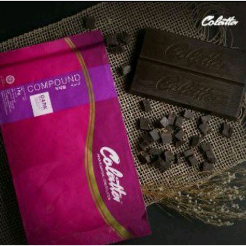 Jual Dark Cooking coklat (DCC) Colatta patahan ecer 100gram | Shopee ...