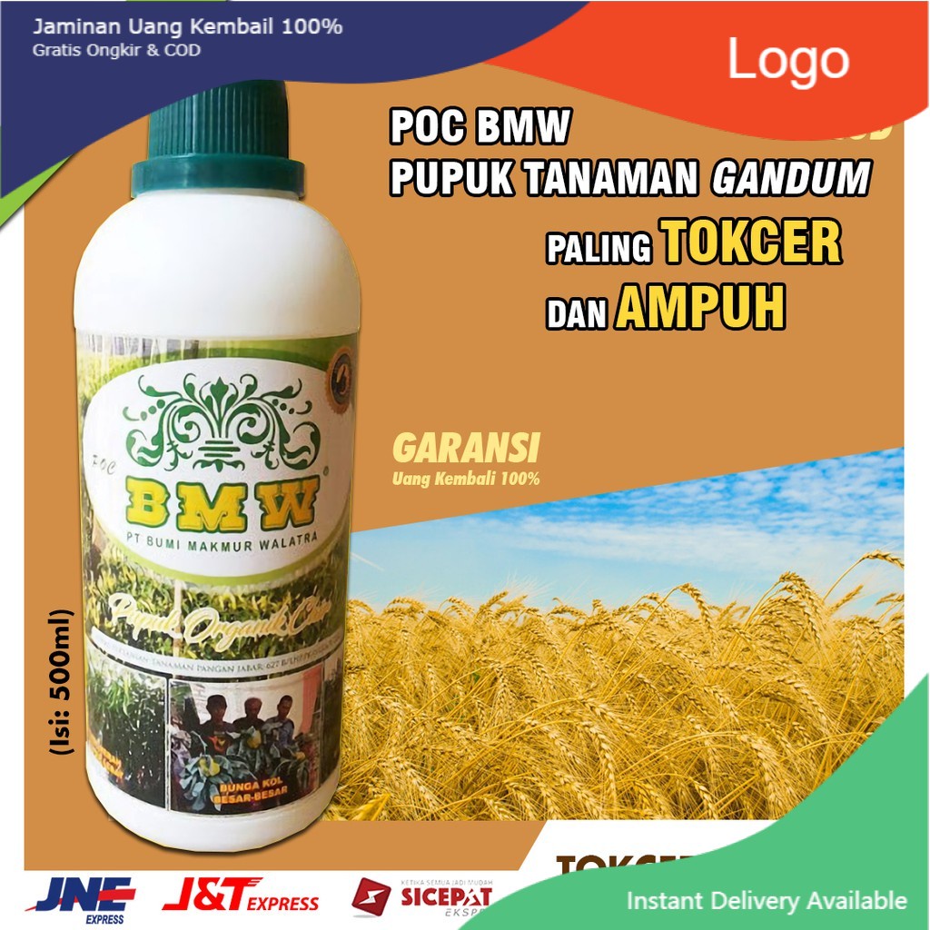 Jual Pupuk Organik Cair Tanaman Perangsang Gandum Poc Bmw Shopee