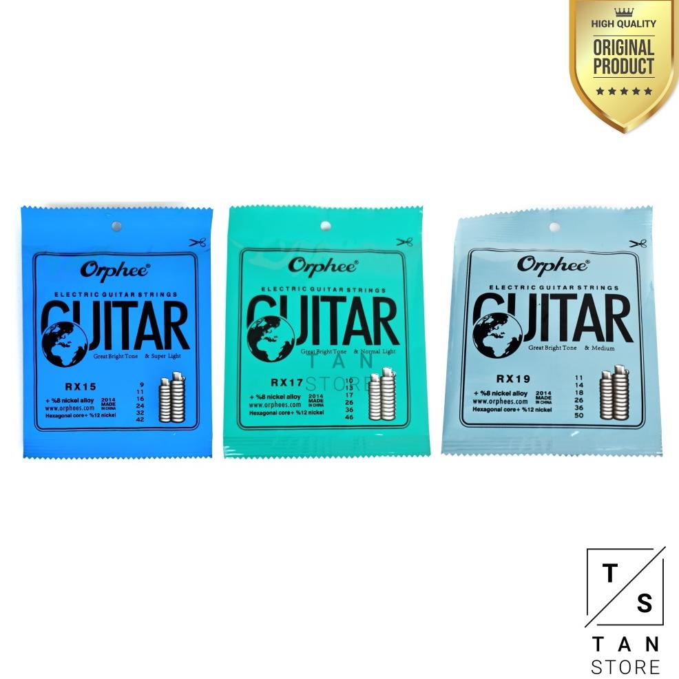 Jual Original Senar String Gitar Listrik Elektrik Orphee Rx15 Rx17 Rx19 ...