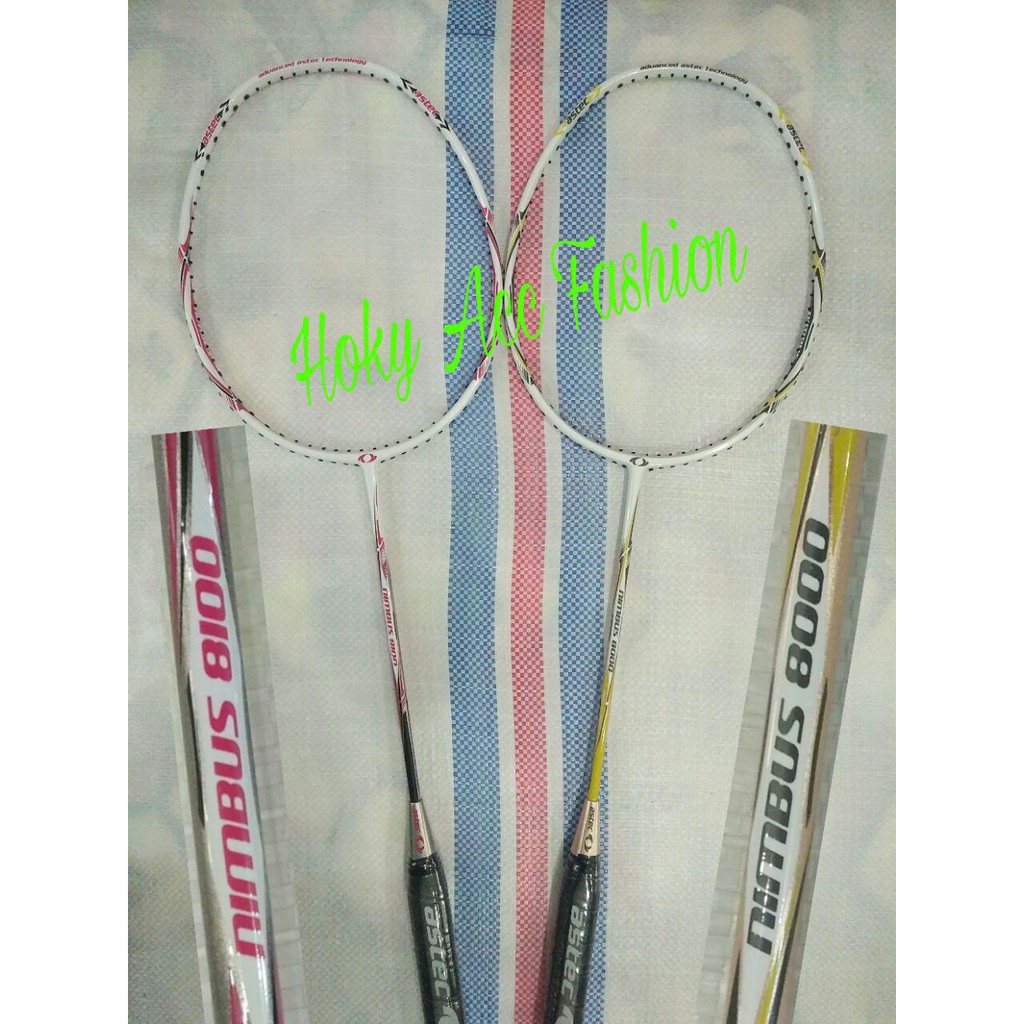 Jual Raket Badminton Astec Nimbus 8000 / 8100 - 100%Original | Shopee ...