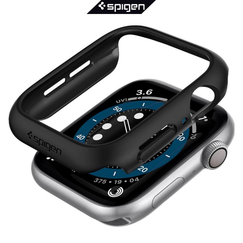 Jual Case Apple Watch iWatch 4 5 6 SE 44mm Spigen Thin Fit Hardcase