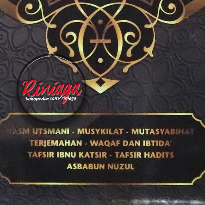 Jual A Besar Mushaf Ash Shahib Rasm Utsmani Terjemahan Waqaf Dan