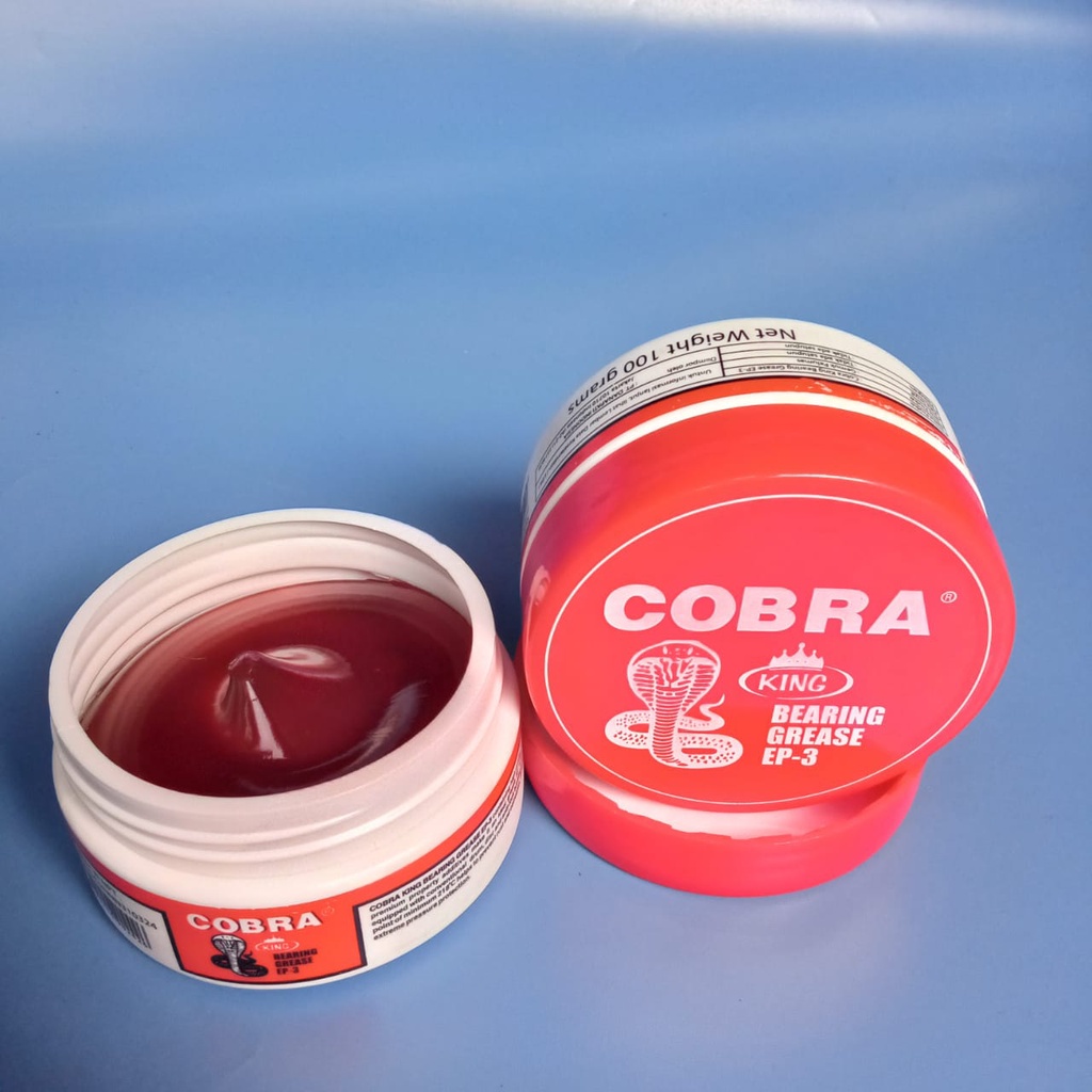 Jual Bearing Grease Cobra King EP3 100gr & 500gr gemuk stempet vet EP3